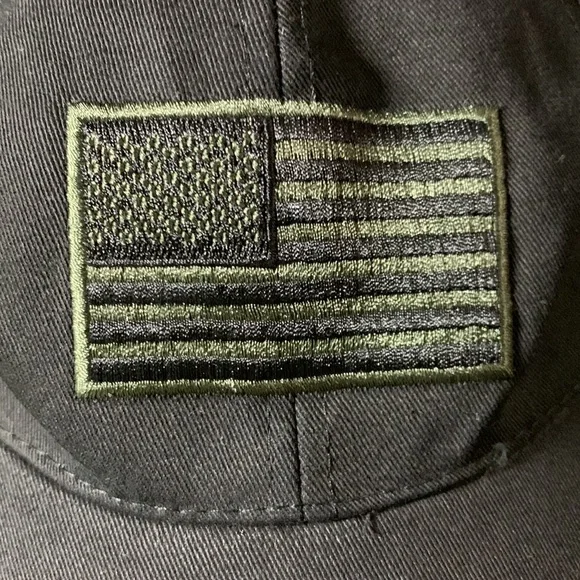 VooDoo Tactical black, American hat.  Adjustable Velcro fastener. - Picture 3 of 8